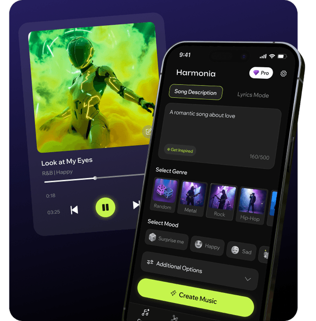 Harmonia App Screenshot