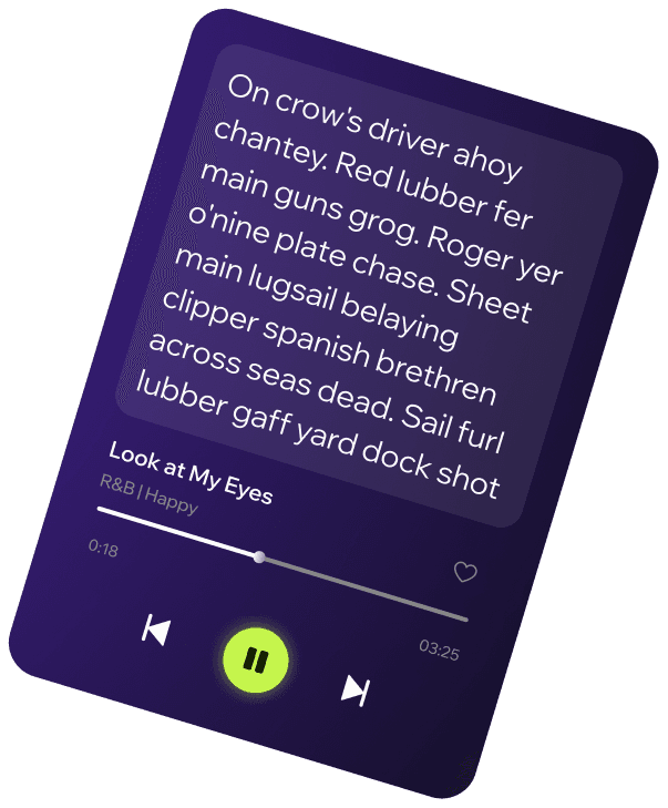 Harmonia music player card 2